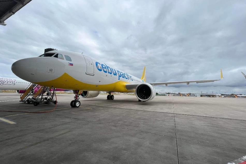 Cebu  Pacific's  new  Airbus  A320NEO  Handout.